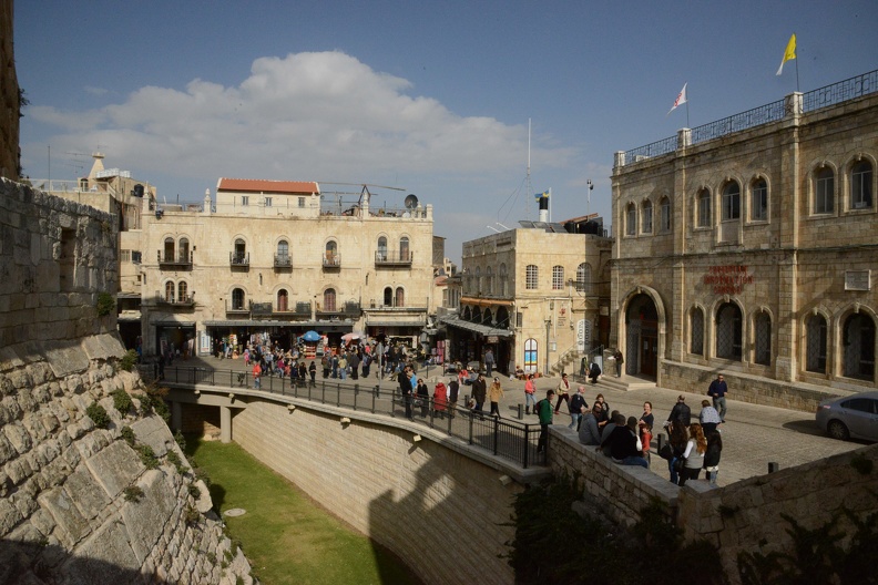 At the Entrance toward Jaffa Gate